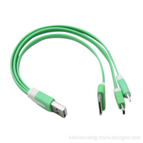 Multifunctional 3-in-1 USB Charging Cables for Sale